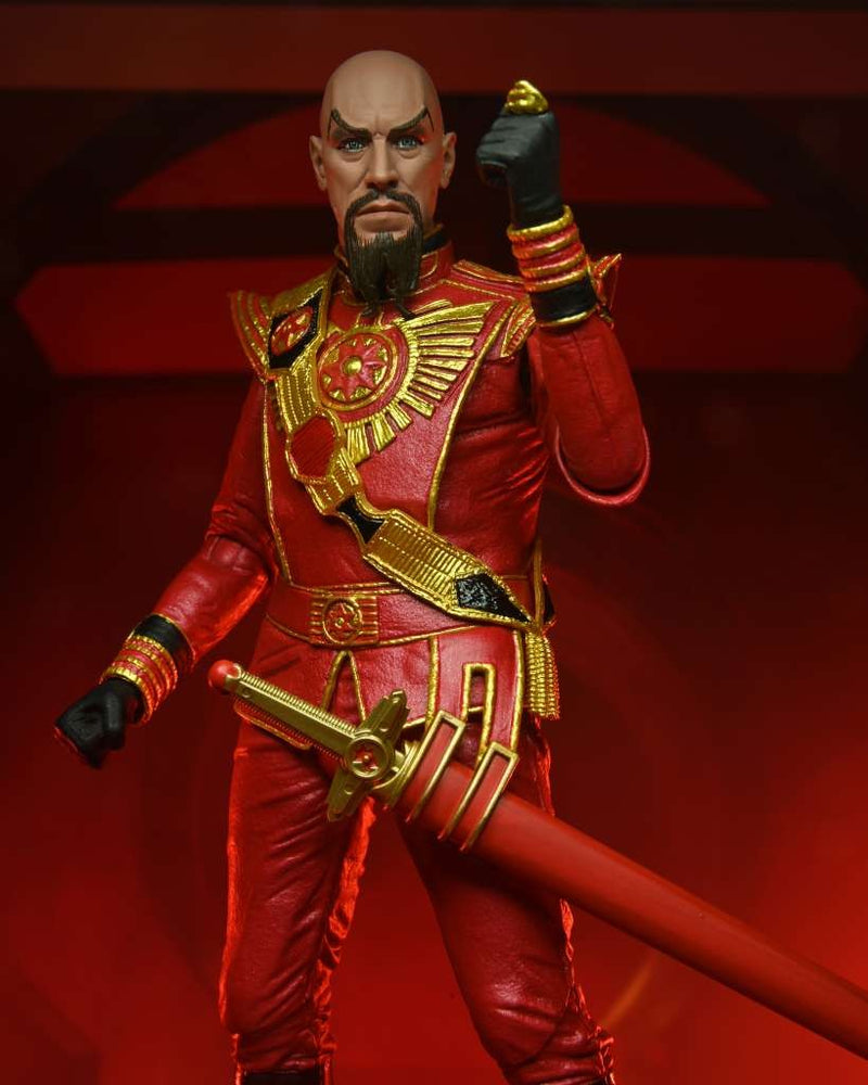 Kf Flash Gordon 1980 Ming Red Military Outfit Ult Af 17cm/h - 78446