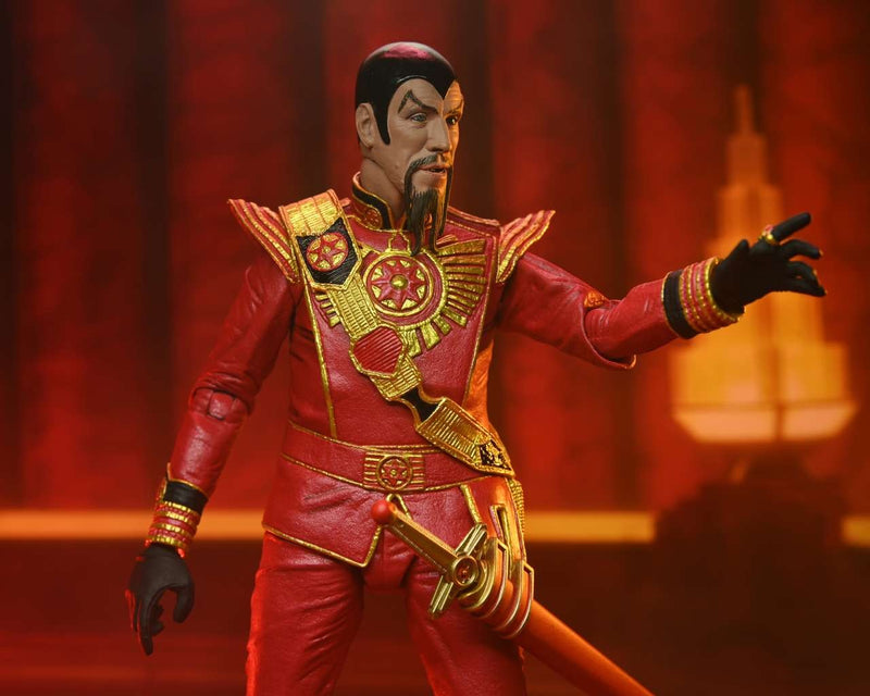 Kf Flash Gordon 1980 Ming Red Military Outfit Ult Af 17cm/h - 78448