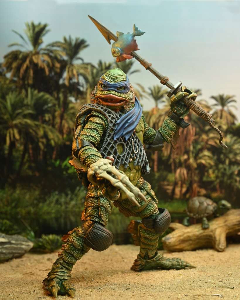 Leonardo as the Creature Universal Monsters Teenage Mutant Ninja Turtles AF 17cm/h - 78482