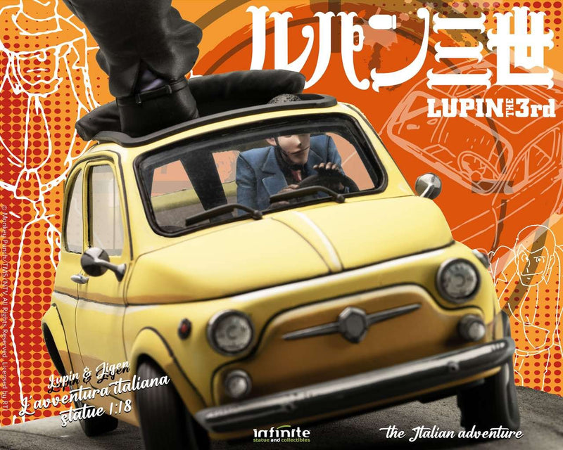 Lupin 3rd L'avventura Italiana Statue "Lupin & Jigen" 1:18 - 78494