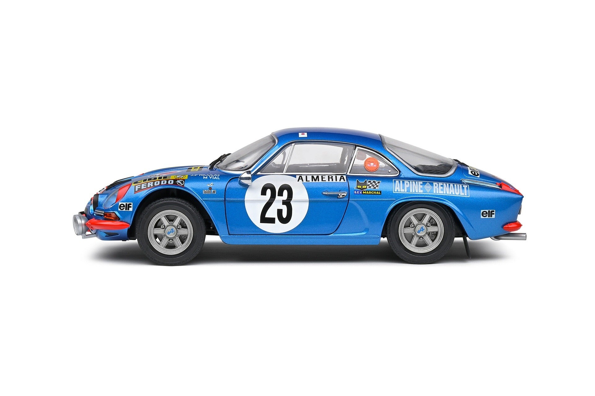 Alpine-Renault A110 1600S 6th Rallye Monte Carlo 1973 Jean-François Piot - Jean-Louis Marnat 1:18 - 78611