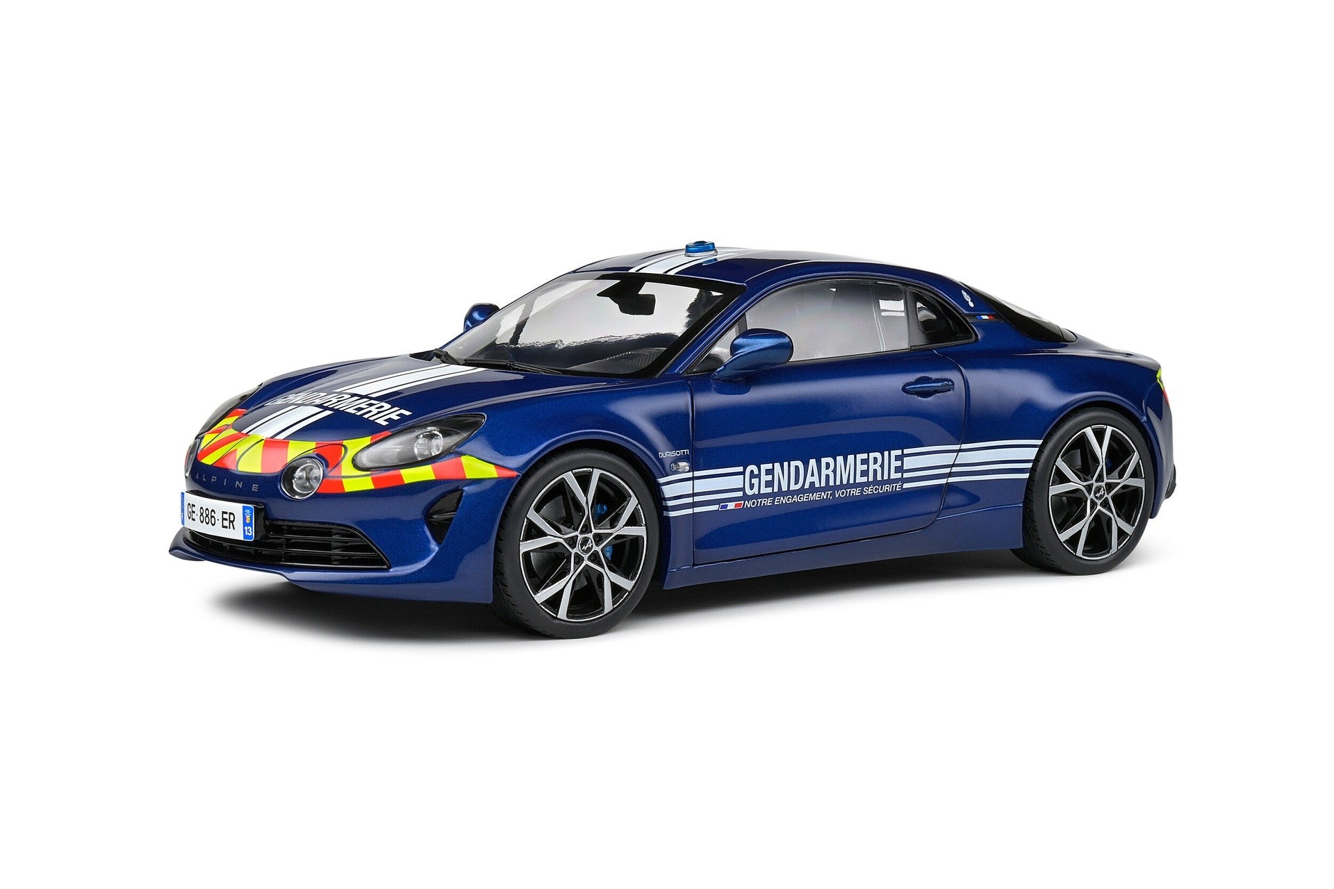 Alpine A110 Gendarmerie 2023 Blue 1:18 - 78618