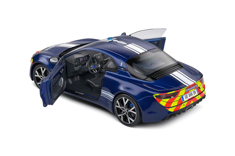 Alpine A110 Gendarmerie 2023 Blue 1:18 - 78626