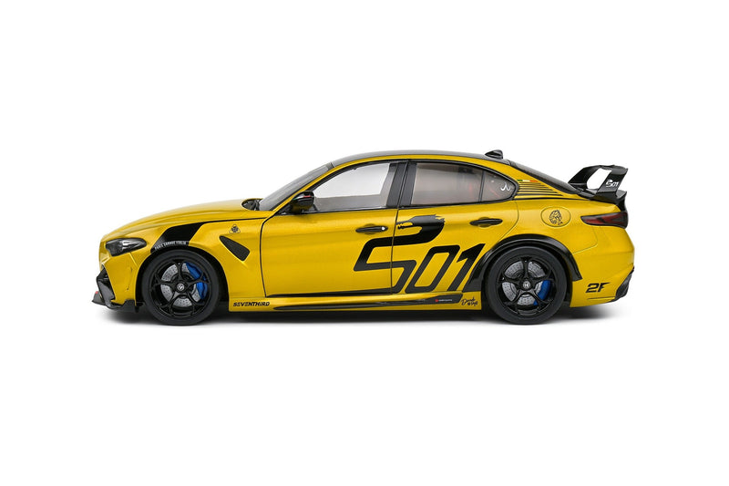 Alfa Romeo Giulia GTA Nagemaakt 2022 yellow 1:18 - 78637