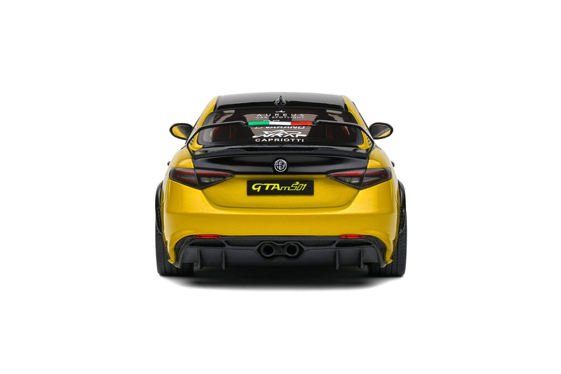 Alfa Romeo Giulia GTA Nagemaakt 2022 yellow 1:18 - 78638