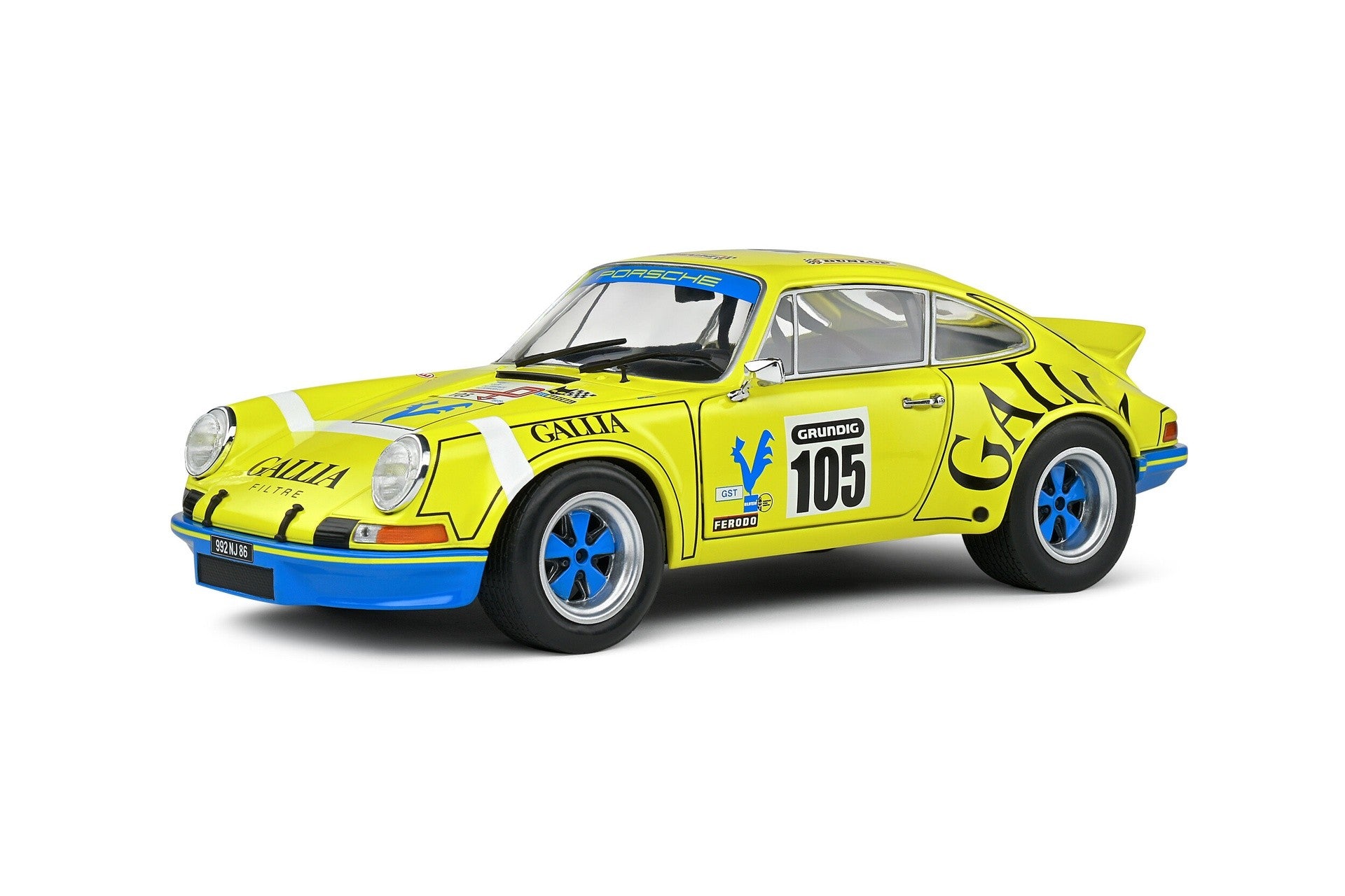 Porsche 911 RSR Tour de France Auto 1973 Jean-Louis Lafosse - J. P. Angoulet 1:18 - 78644