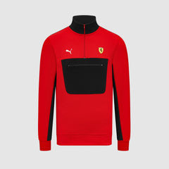 Ferrari F1 2024 Felpa con Zip Unisex Puma Red - 78769