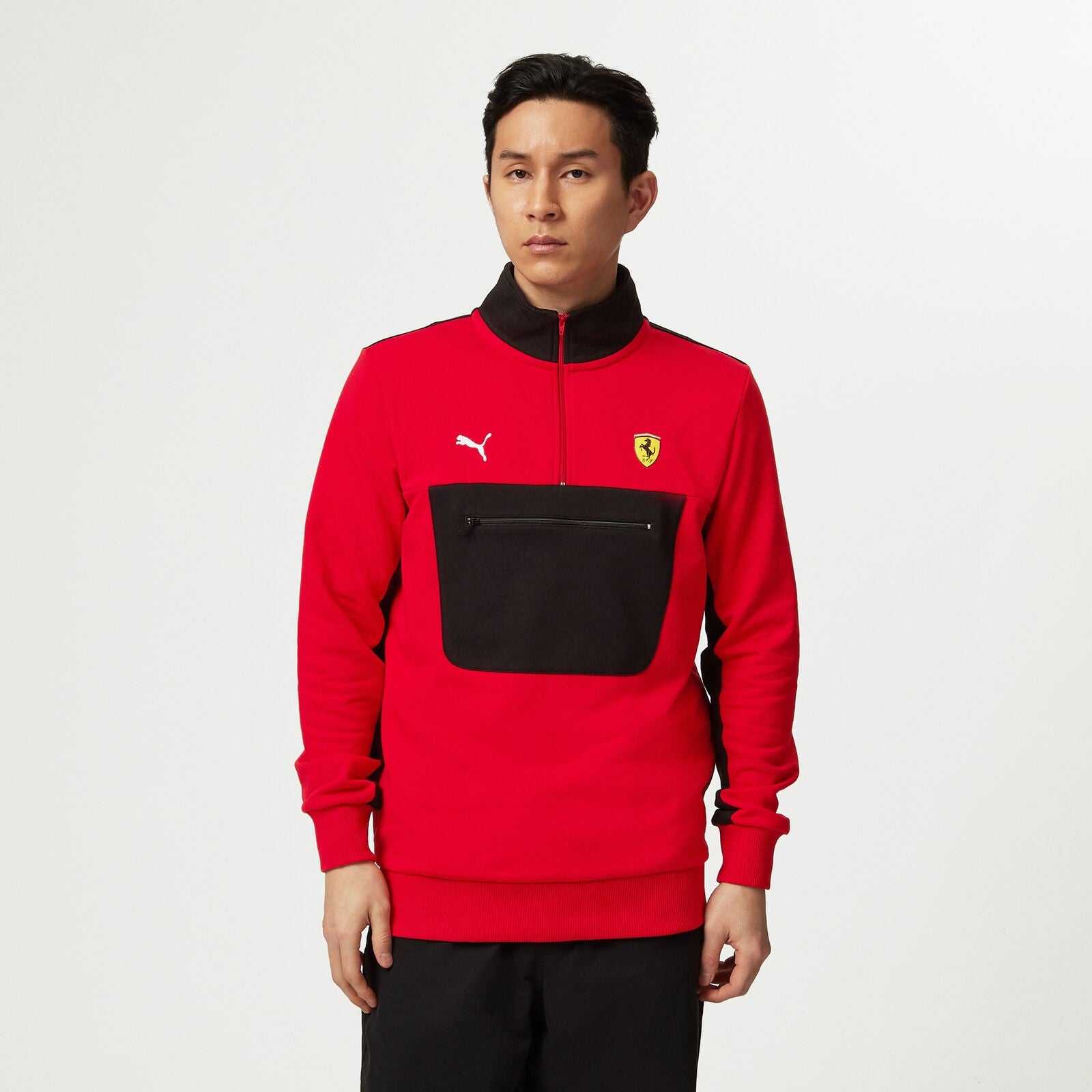 Ferrari F1 2024 Felpa con Zip Unisex Puma Red - 78771