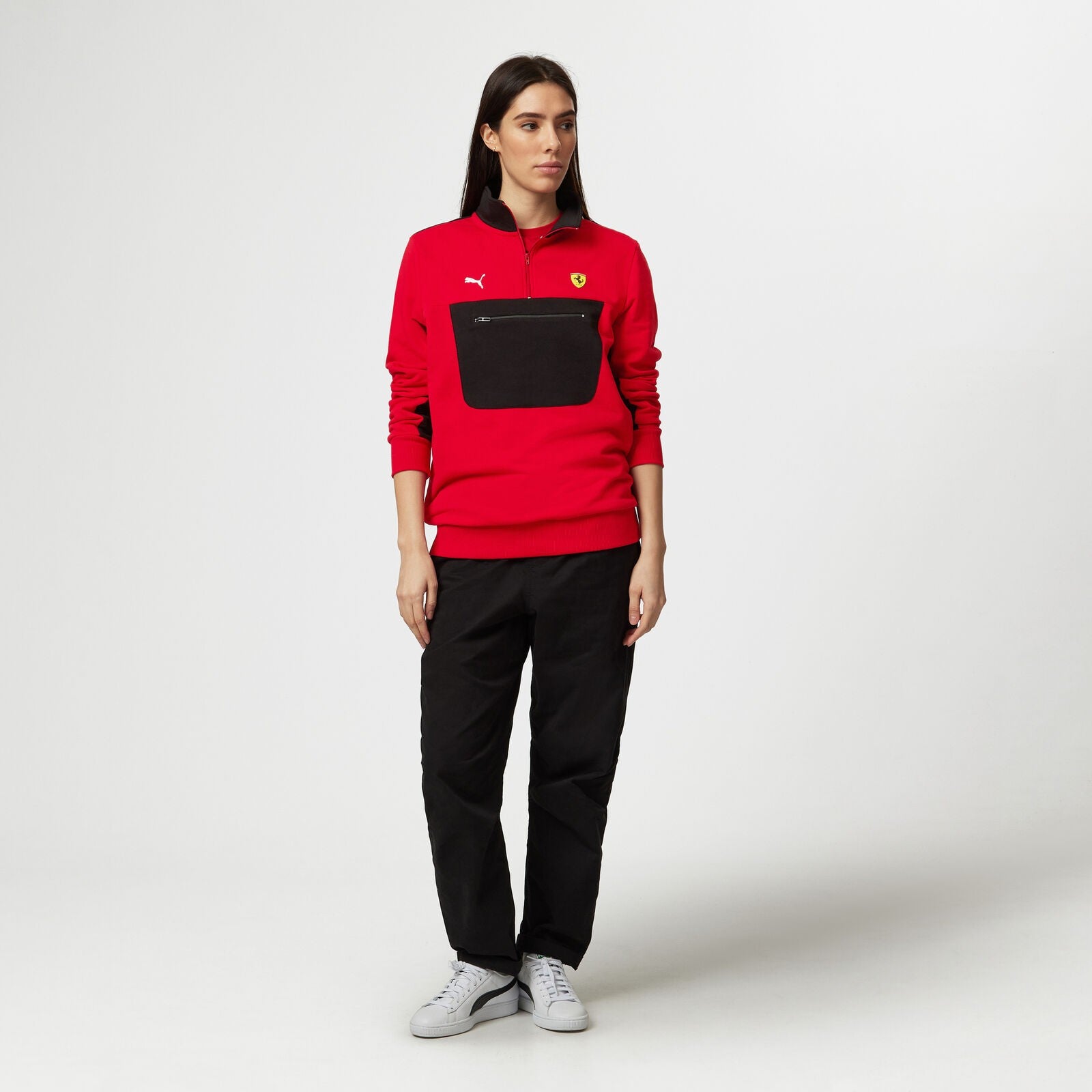 Ferrari F1 2024 Felpa con Zip Unisex Puma Red - 78774