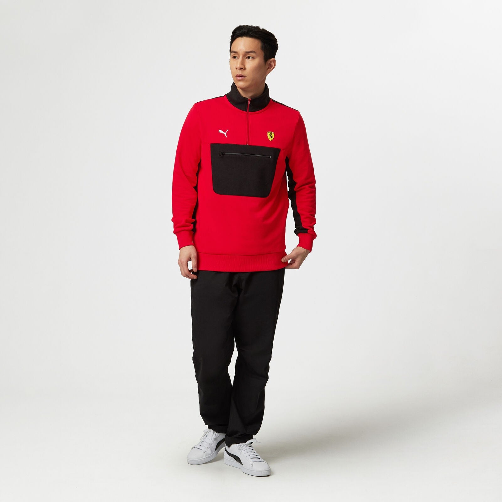 Ferrari F1 2024 Felpa con Zip Unisex Puma Red - 78775