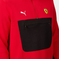 Ferrari F1 2024 Felpa con Zip Unisex Puma Red - 78777