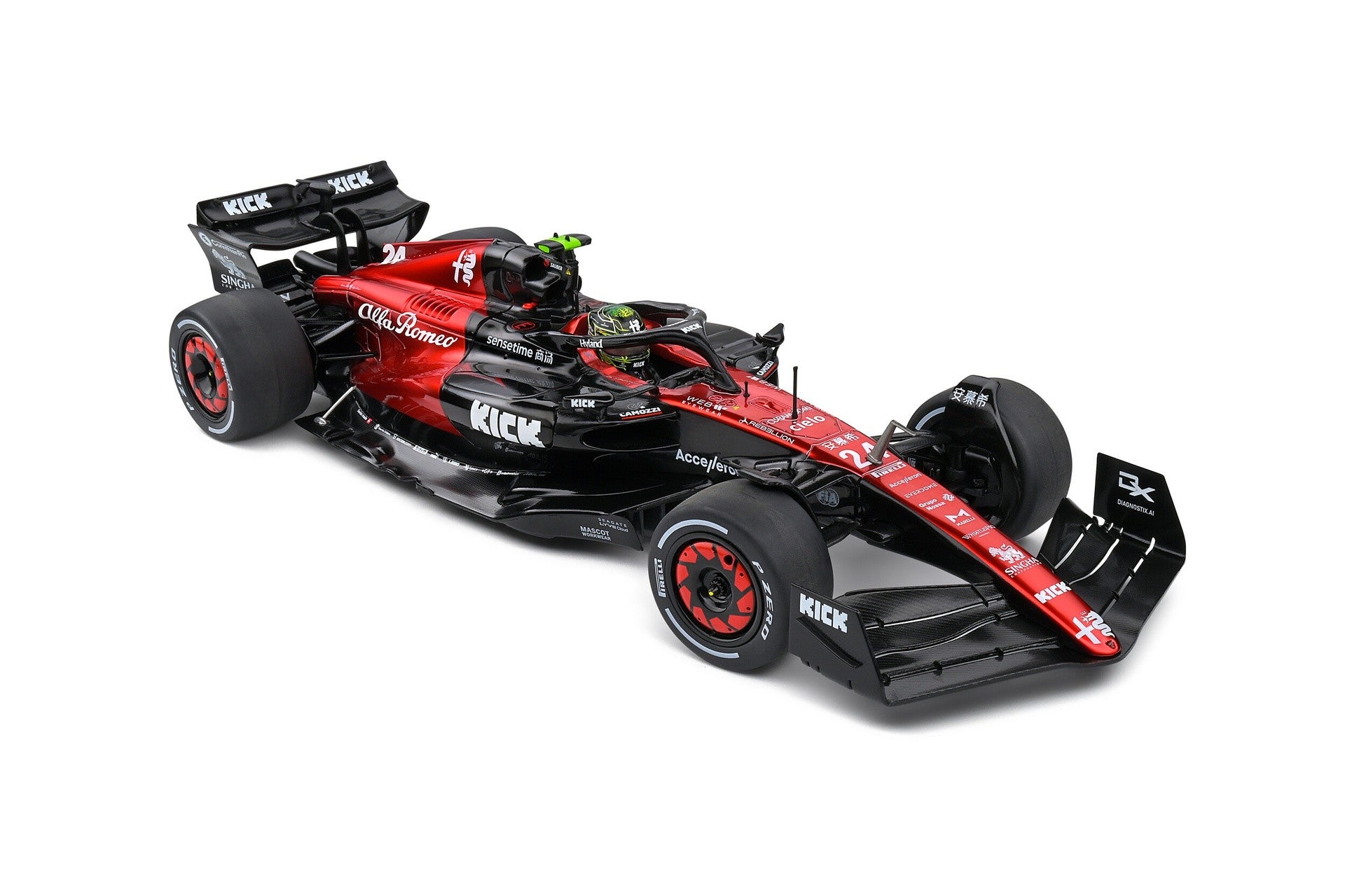Alfa Romeo F1 Team Stake C43 F1 Australian GP 2023 Zhou Guanyu 1:18 - 78934