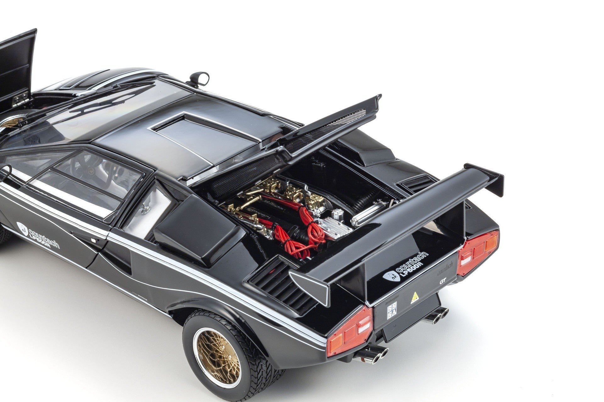 Lamborghini Countach LP500R 1982 Quattrovalvole Black 1:18 - 78952
