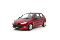 Peugeot 206 S16 1999  Rouge Lucifer EKQ 1:18 - 78956