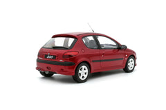 Peugeot 206 S16 1999  Rouge Lucifer EKQ 1:18 - 78957