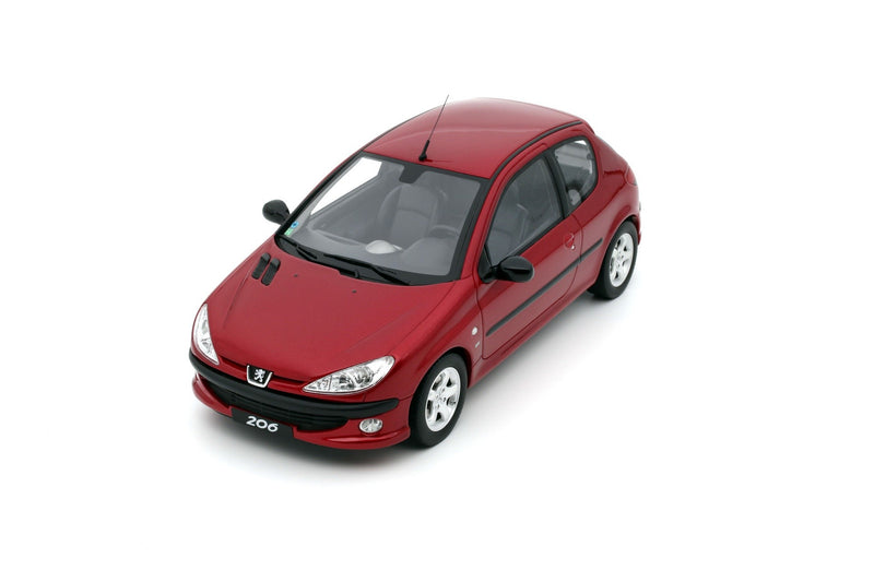 Peugeot 206 S16 1999  Rouge Lucifer EKQ 1:18 - 78961