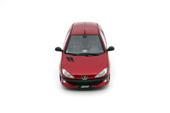 Peugeot 206 S16 1999  Rouge Lucifer EKQ 1:18 - 78963