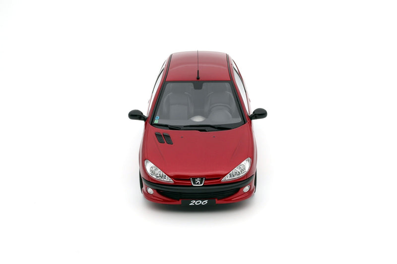 Peugeot 206 S16 1999  Rouge Lucifer EKQ 1:18 - 78963