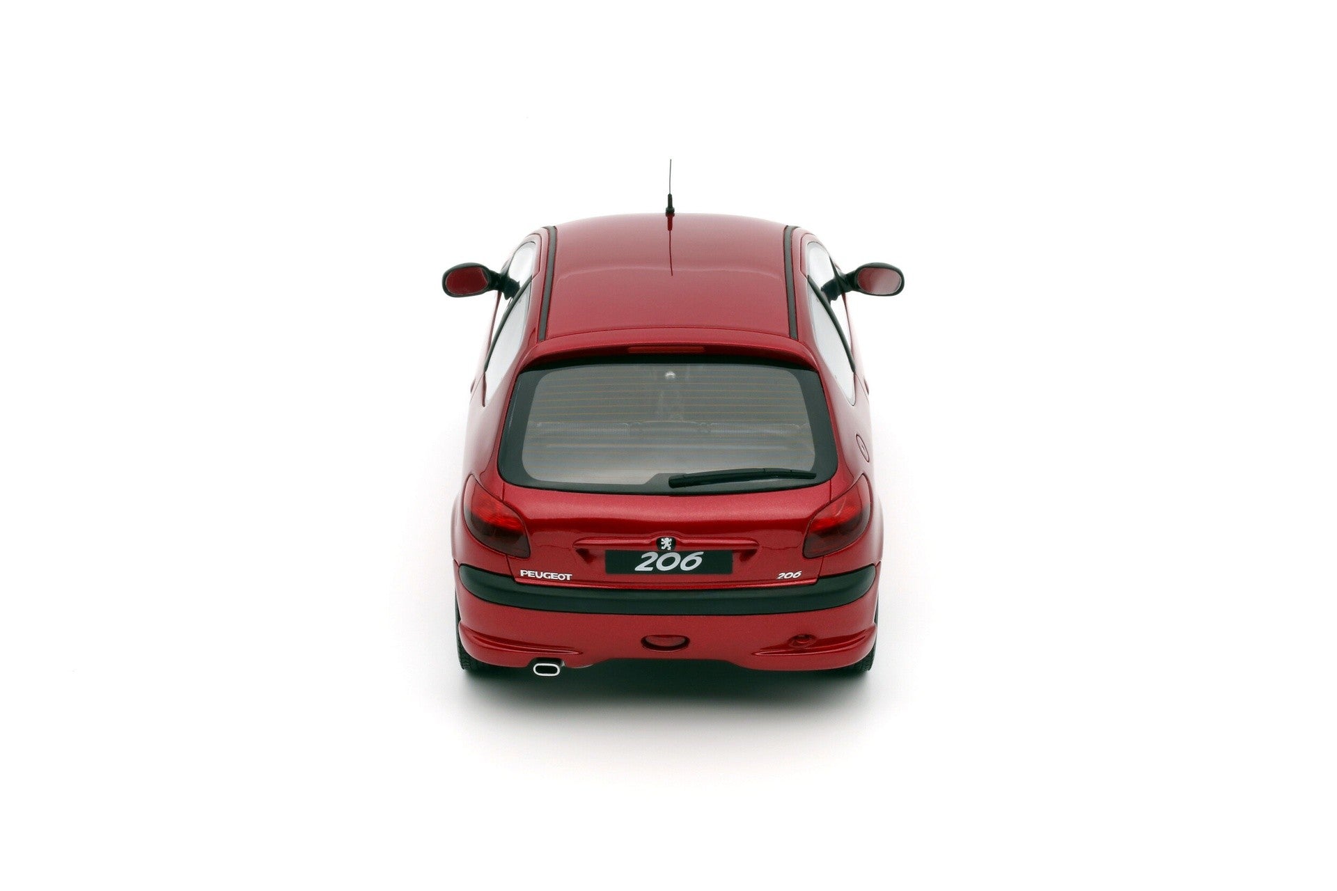 Peugeot 206 S16 1999  Rouge Lucifer EKQ 1:18 - 78964