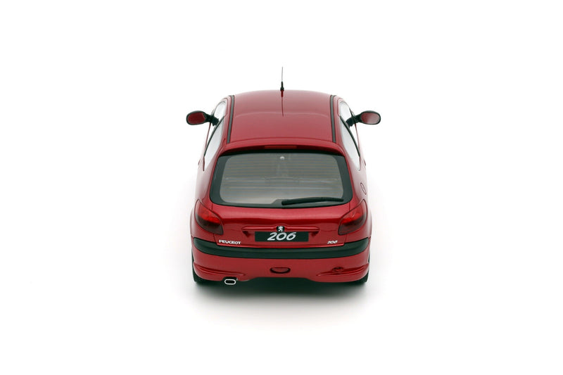 Peugeot 206 S16 1999  Rouge Lucifer EKQ 1:18 - 78964