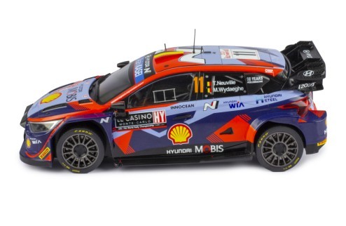 Hyundai i20 N Rally1 Hyundai Shell Mobis WRT 3rd Rallye Monte Carlo 2023 Thierry Neuville - Martijn Wydaeghe 1:18 - 79073