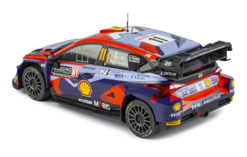Hyundai i20 N Rally1 Hyundai Shell Mobis WRT 3rd Rallye Monte Carlo 2023 Thierry Neuville - Martijn Wydaeghe 1:18 - 79074