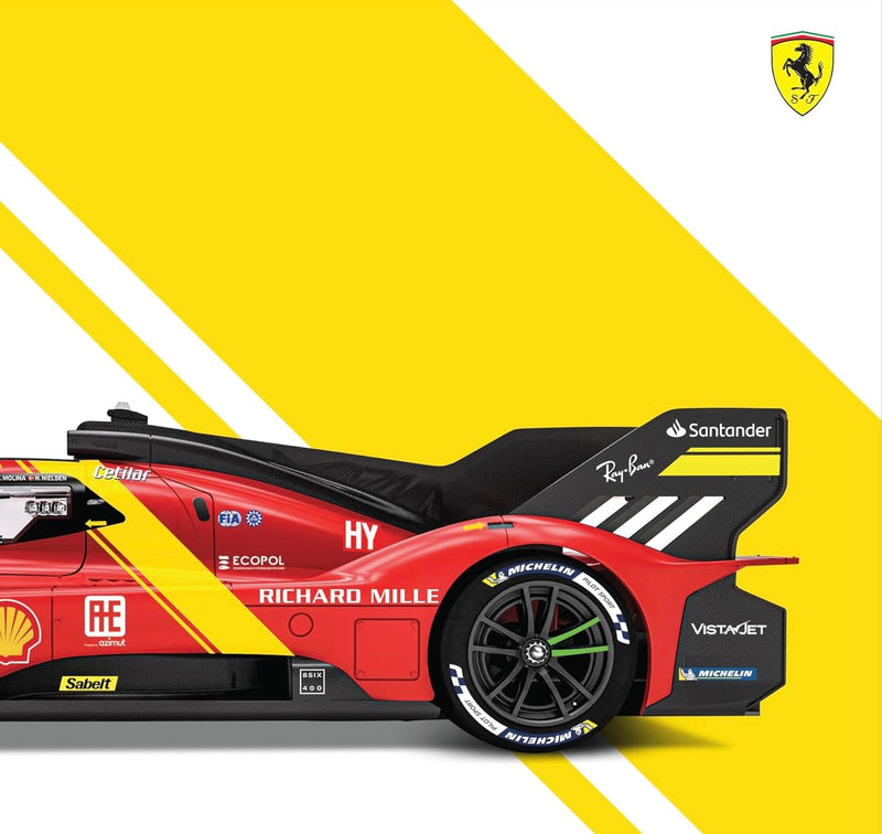 Ferrari 499P 3.0L Turbo V6 Team Ferrari AF Corse 51 Winner 24h Le Mans 2023 J. Calado - A. Giovinazzi - A. Pier Guidi 1:18 - 79157