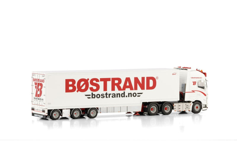 Volvo FH5 Globetrotter XL 6x2 Tag Axle Box Trailer 3 Assi "Bostrand" 1:50 - 79178