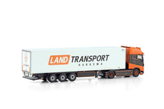 Volvo FH5 Globetrotter XL 4x2 Refeer Trailer 3 Assi "Land Transport" 1:50 - 79181