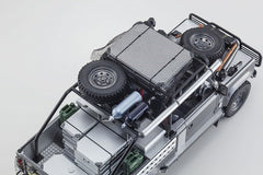 Land Rover Defender 90 Pick-Up 2021 "Tomb Rider Lara Croft" Corris Gray 1:18 - 79343