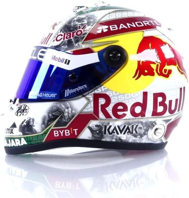 Sergio Perez Casco Schuberth 250GP Singapore 2023 Red Bull Racing Oracle 1:2 - 79354