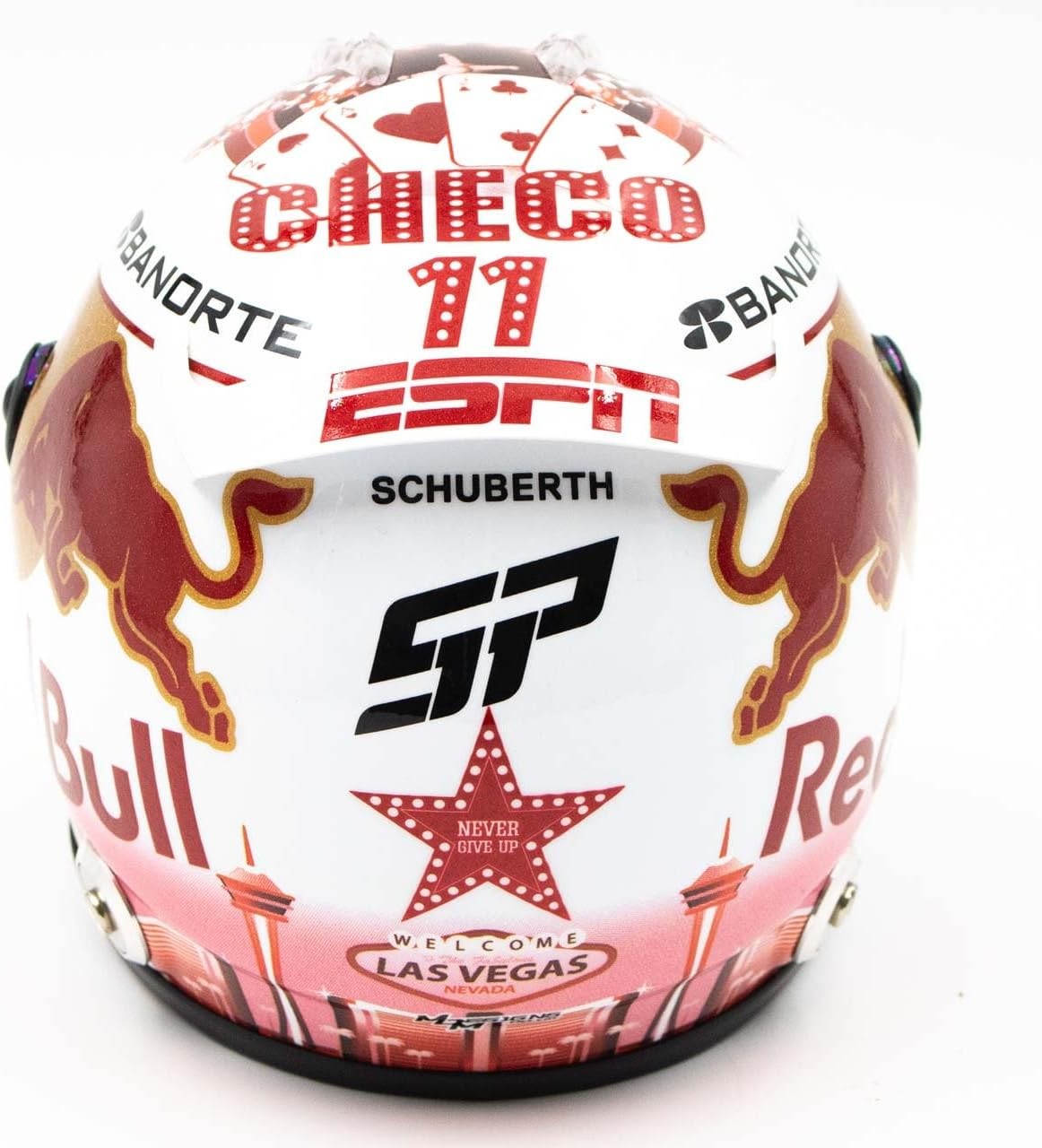 Sergio Perez Casco Schuberth Las Vegas USA GP 2023 Red Bull Racing Oracle 1:2 - 79370