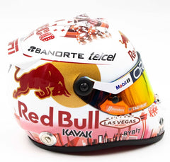 Sergio Perez Casco Schuberth Las Vegas USA GP 2023 Red Bull Racing Oracle 1:2 - 79371