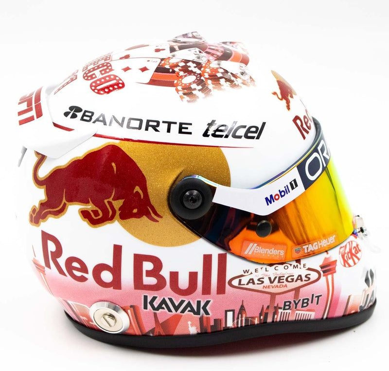 Sergio Perez Casco Schuberth Las Vegas USA GP 2023 Red Bull Racing Oracle 1:2 - 79371