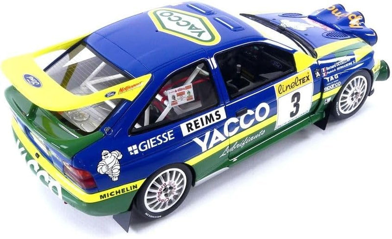 Ford Escort RS Cosworth Team Alliance Yacco (Night Version) "Rally Monte Carlo 1996" P.Bernardini - B.Occelli 1:18 - 79431