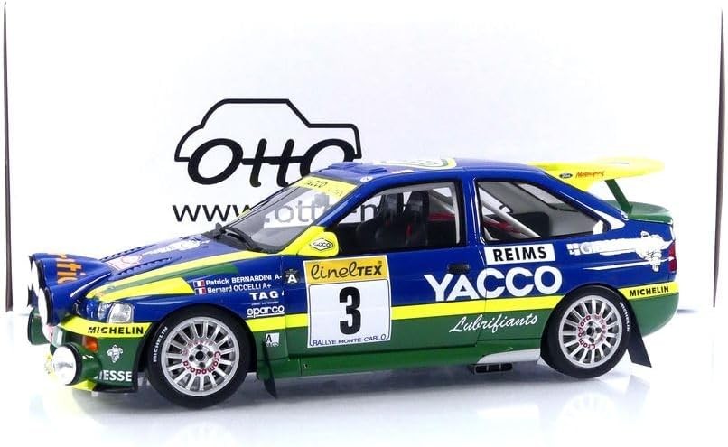 Ford Escort RS Cosworth Team Alliance Yacco (Night Version) "Rally Monte Carlo 1996" P.Bernardini - B.Occelli 1:18 - 79433