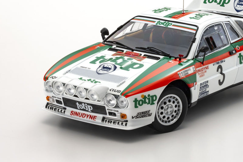 Lancia 037 Rally Jolly Club Totip Winner Rally Isola d'Elba 1985 D. Cerrato - G. Cerri 1:18 - 79447