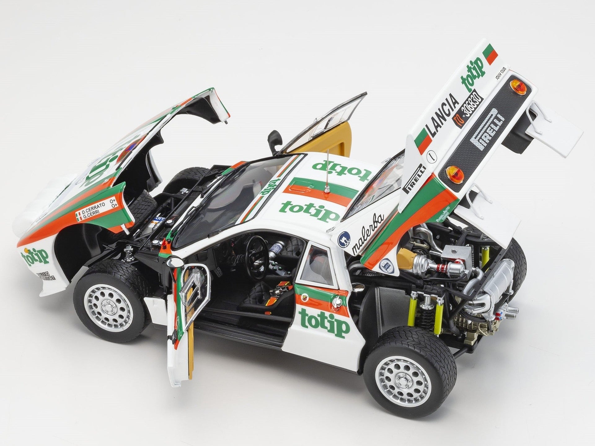 Lancia 037 Rally Jolly Club Totip Winner Rally Isola d'Elba 1985 D. Cerrato - G. Cerri 1:18 - 79451