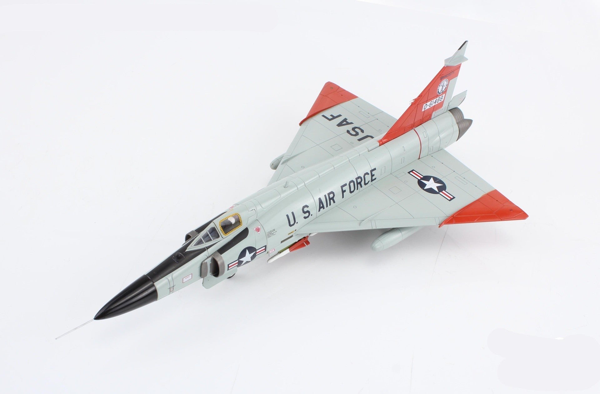 F-102A Delta Dagger 56-1488 179 FIS Minnesota ANG 1966 (case XX wing) 1:72 - 79513