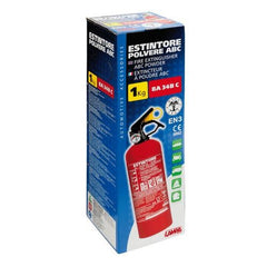 Estintore a Polvere da Auto Categoria ABC 1kg - 7963