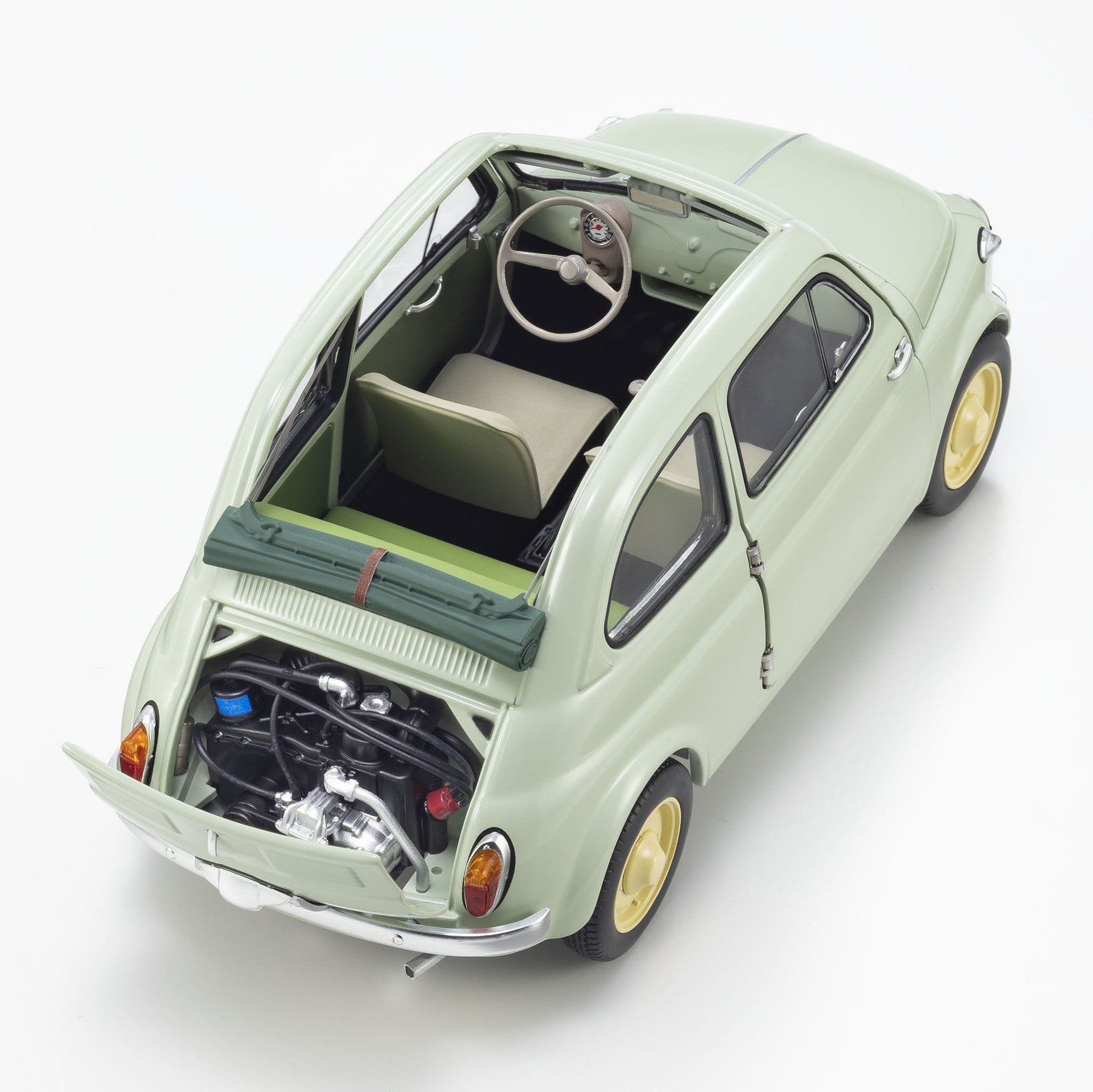 Fiat Nuova 500 1957 Verde Chiaro 1:18 - 79638
