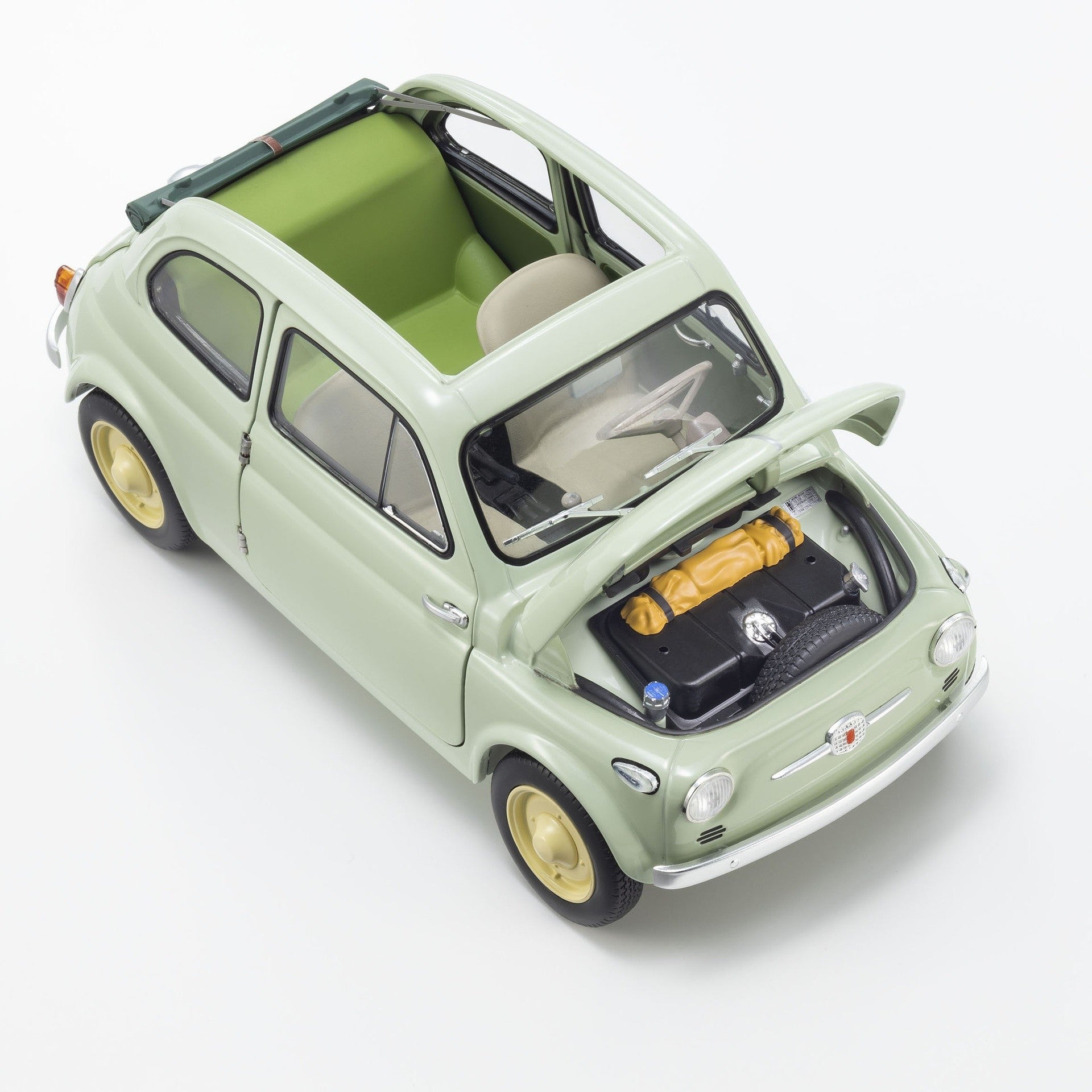 Fiat Nuova 500 1957 Verde Chiaro 1:18 - 79639