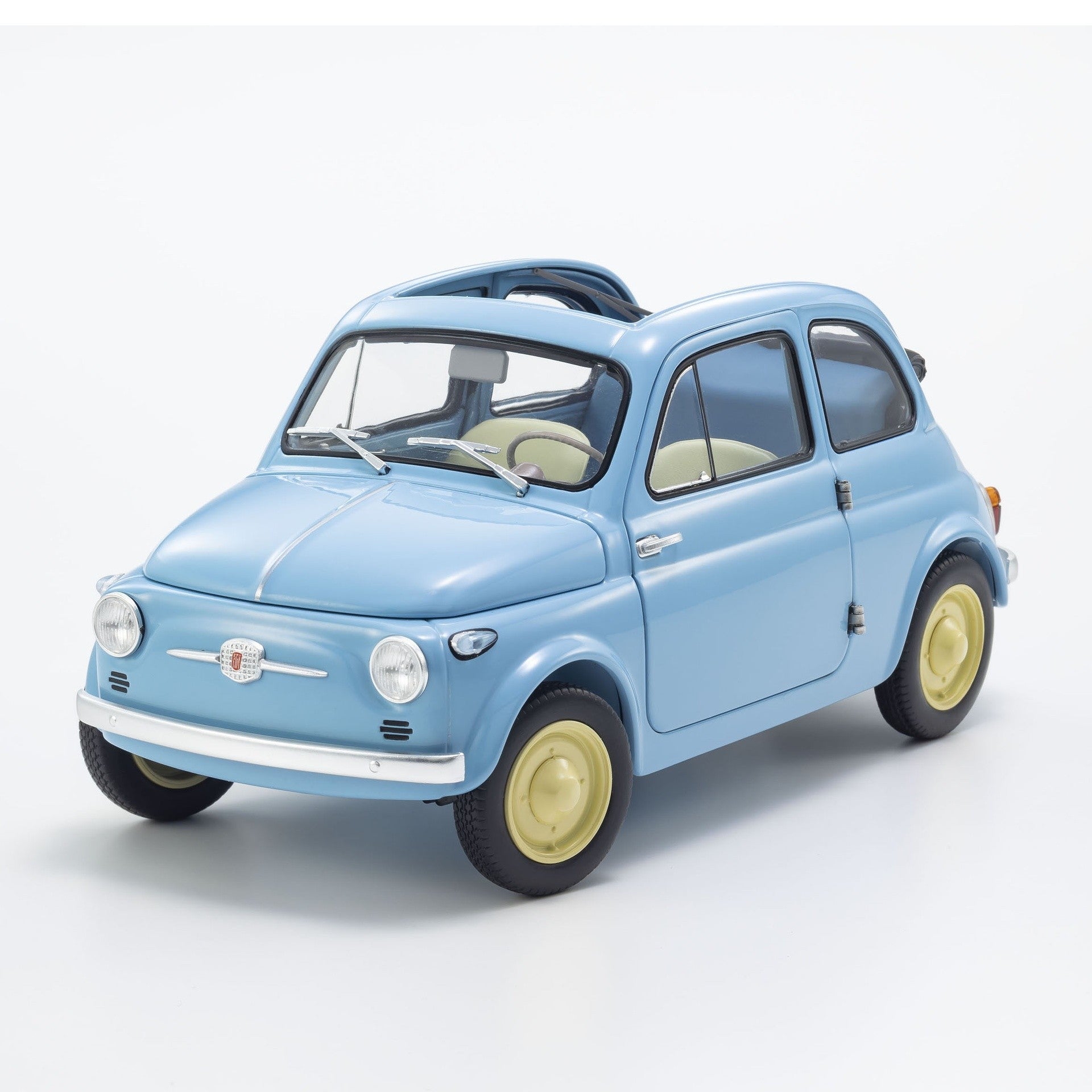 Fiat Nuova 500 1957 Celeste Crociera 1:18 - 79647