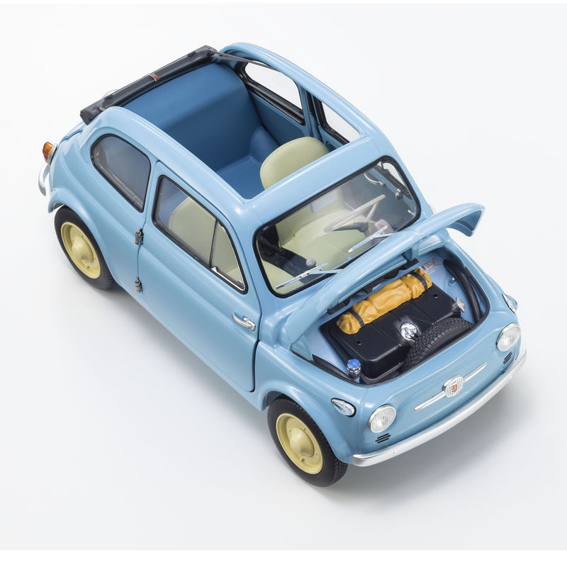 Fiat Nuova 500 1957 Celeste Crociera 1:18 - 79652