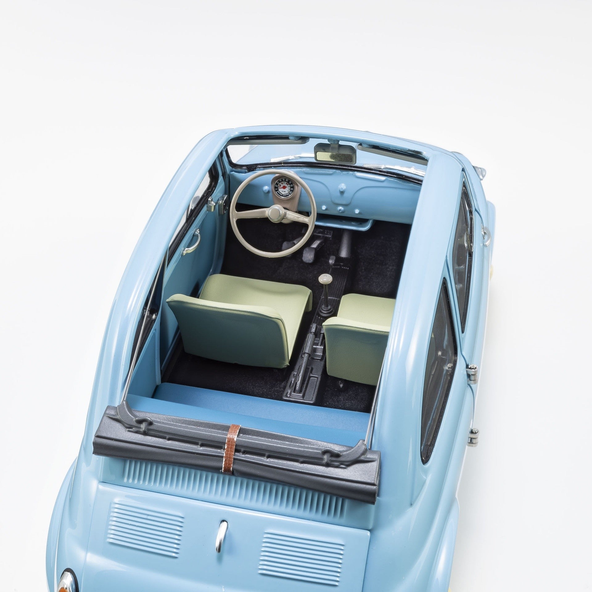 Fiat Nuova 500 1957 Celeste Crociera 1:18 - 79654