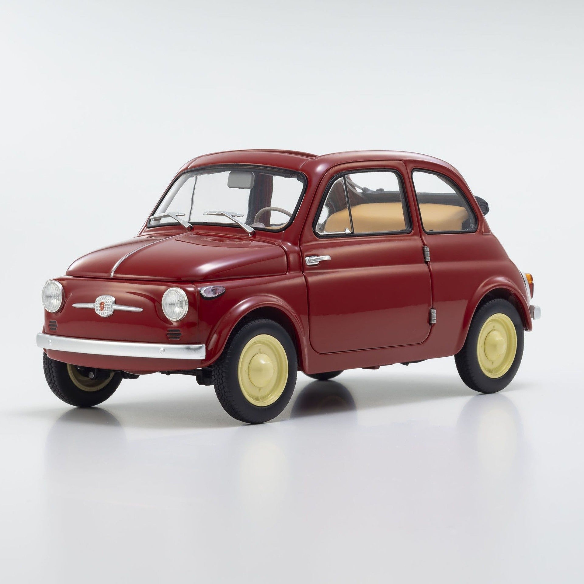 Fiat Nuova 500 1957 Rosso Corallo 1:18 - 79657