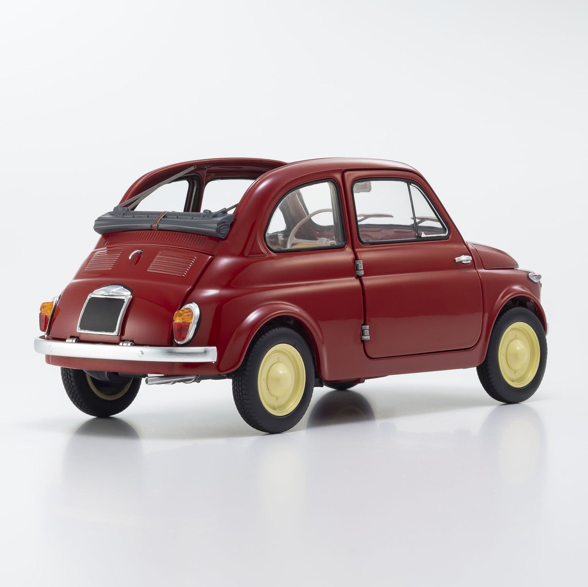 Fiat Nuova 500 1957 Rosso Corallo 1:18 - 79658