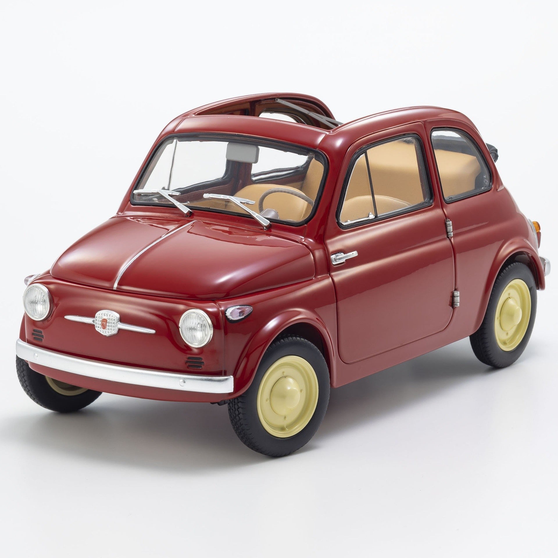 Fiat Nuova 500 1957 Rosso Corallo 1:18 - 79660