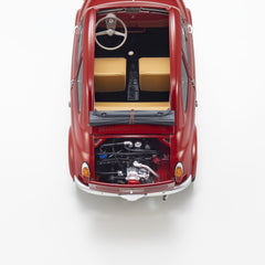 Fiat Nuova 500 1957 Rosso Corallo 1:18 - 79664