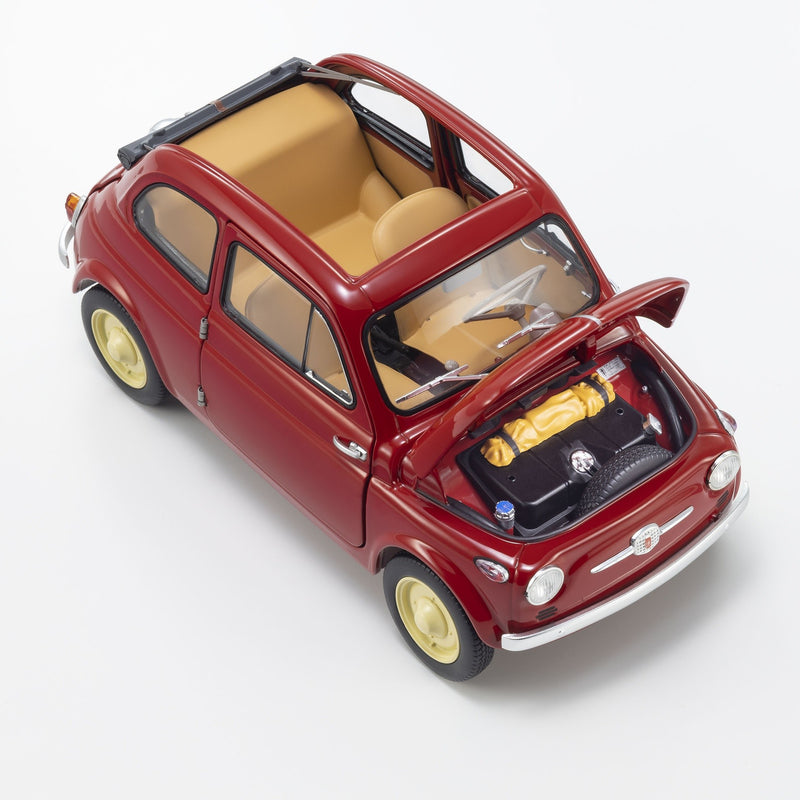 Fiat Nuova 500 1957 Rosso Corallo 1:18 - 79666
